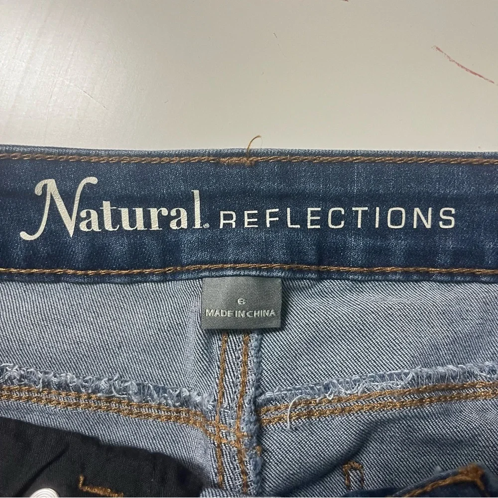 Natural Reflections Womens Skinny Jeans with Comfort Stretch cotton blend Size 8 - Picture 2 of 9